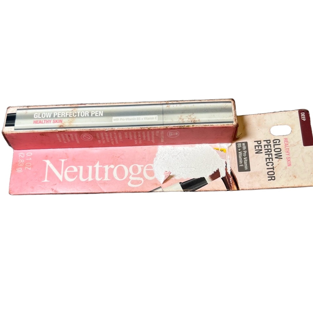 Neutrogena Glow Perfector Pen Deep 0.1 Oz Tan Radiant Makeup Hydrating Flawless